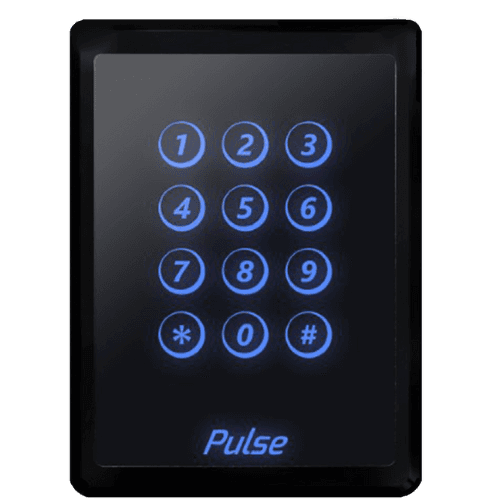 PKSP single gang keypad with card reader