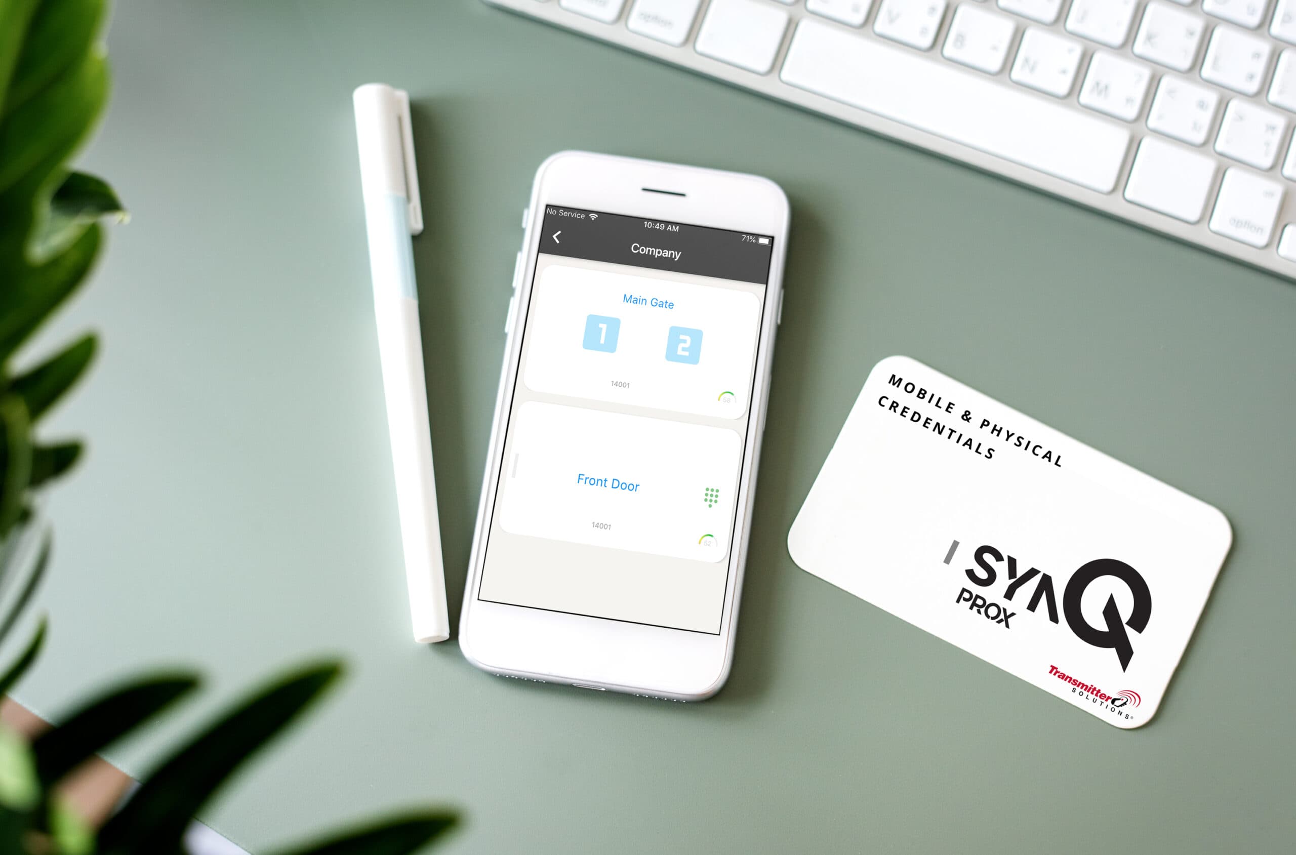 SynQ Prox mobile credentials